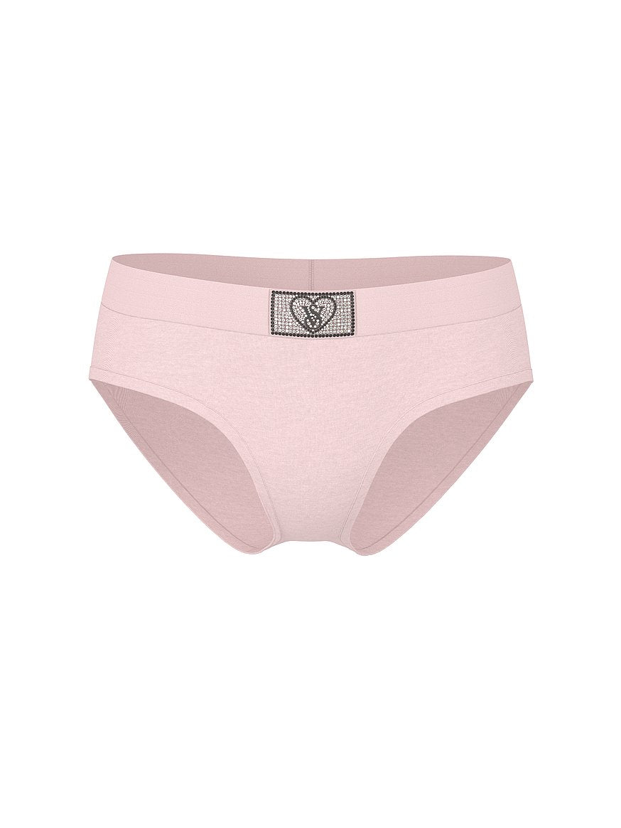 Victoria's Secret
Women's Panties Cotton
Logo Cotton Heart Shine Patch Hiphugger Panty