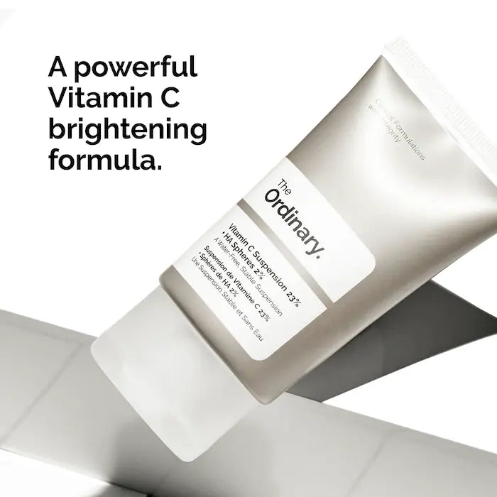 The Ordinary 
Vitamin C Suspension 23% + HA Spheres 2% Serum with Pure L-Ascorbic Acid-30ml