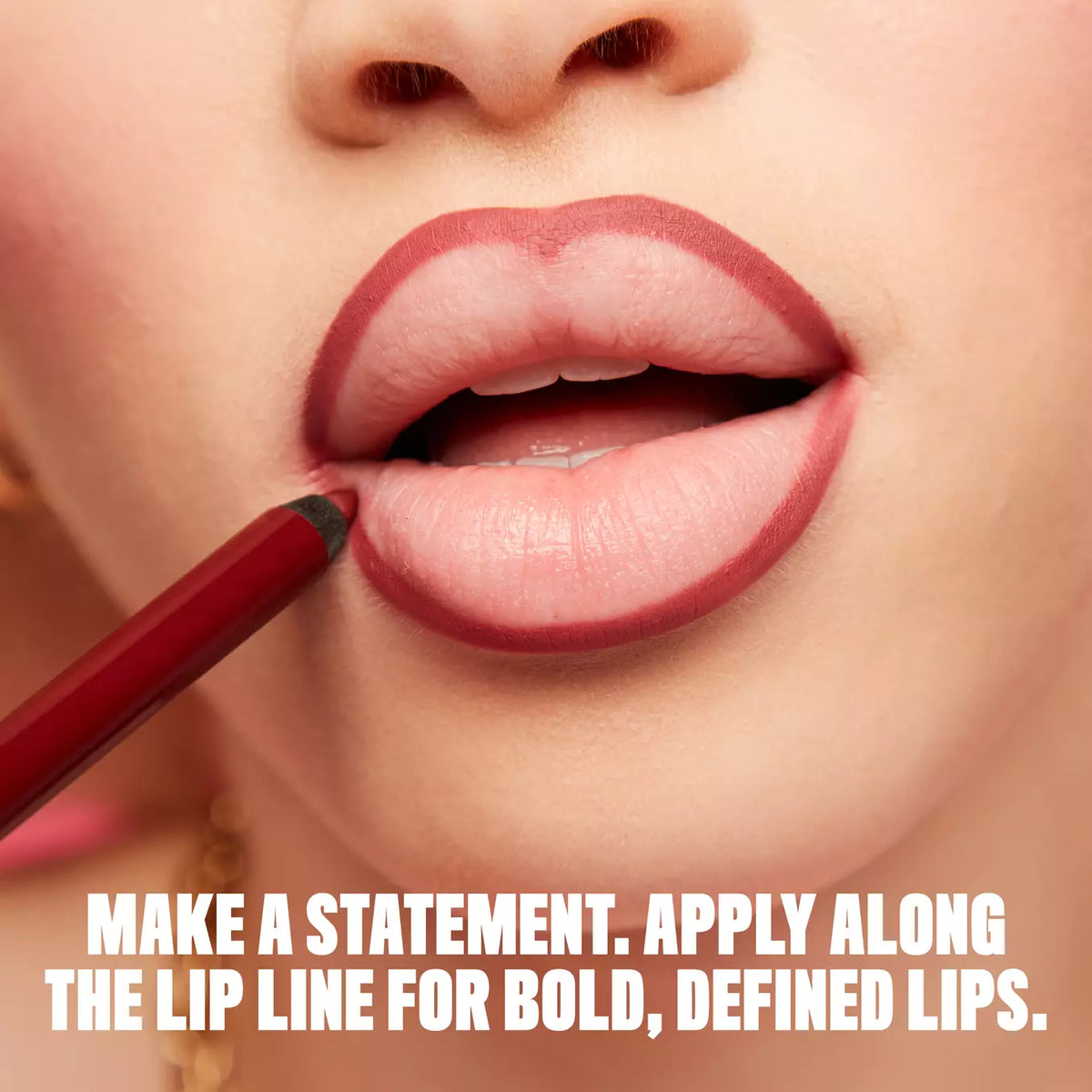 NYX Line Loud Vegan Longwear Lip Liner
Infused With Jojoba Oil + Vitamin E Color: Sassy redish brown