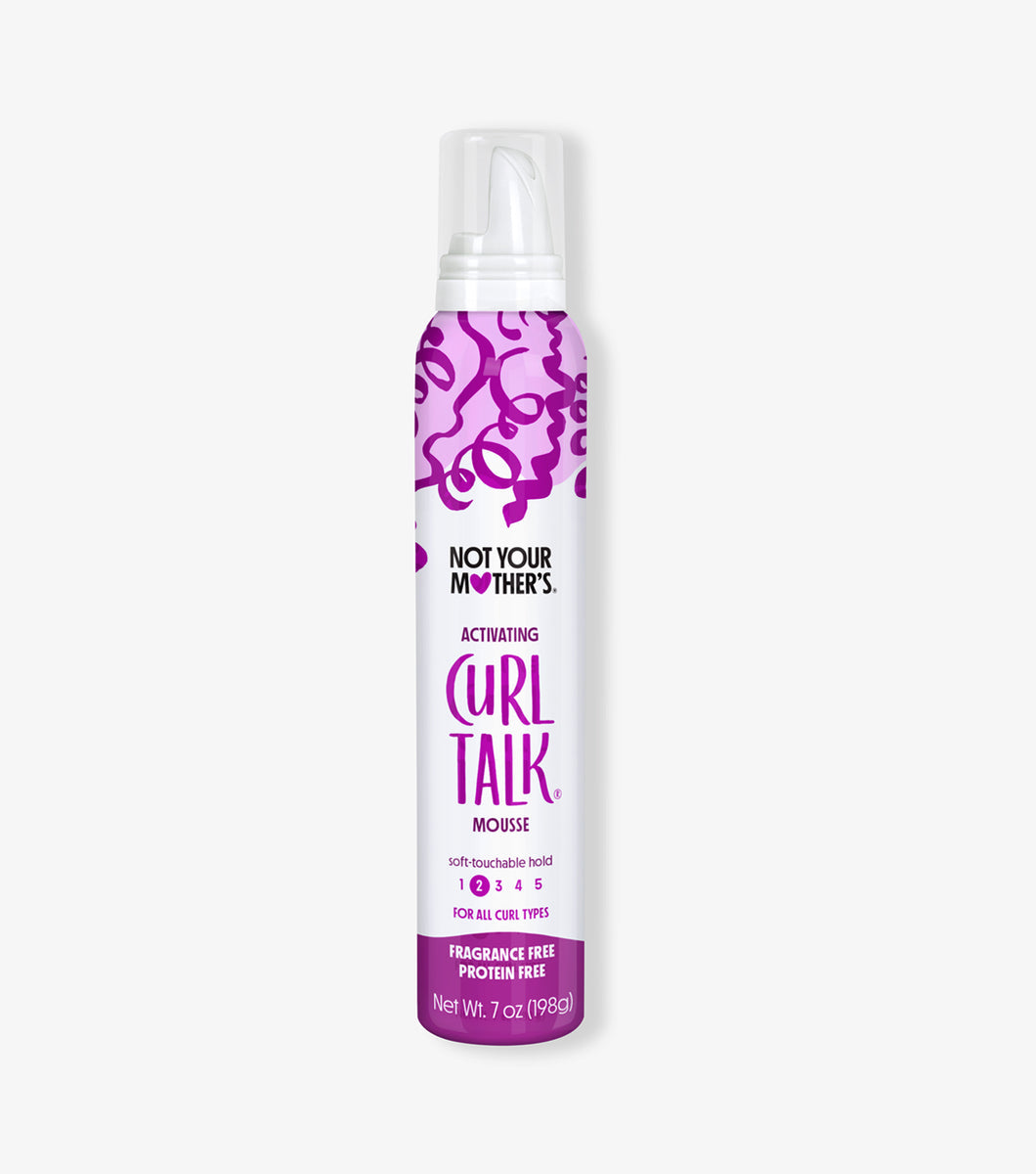 NOT YOUR MOTHER L'S Curl Talk
Fragrance & Protein Free Activating Mousse
Soft-touchable Hold
