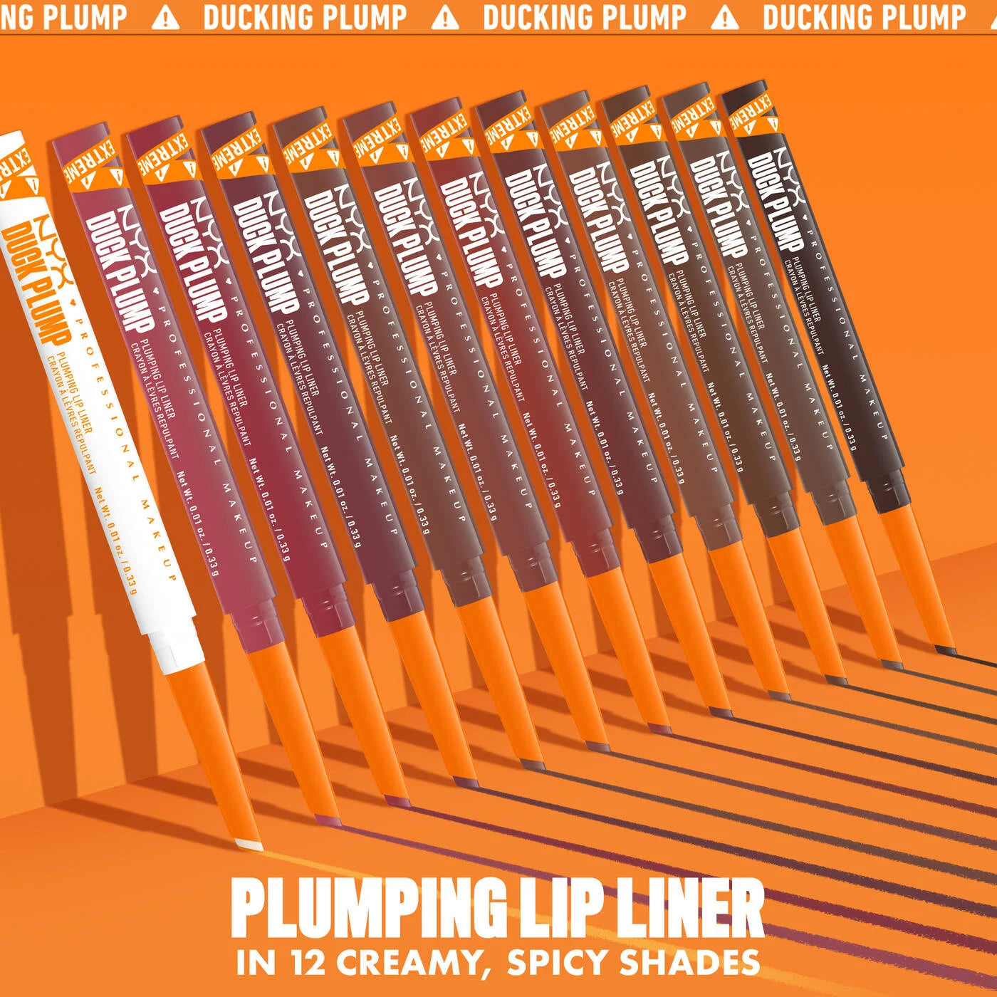 NYX Duck Plump Plumping Lip Liner SWOLLEN SPICE