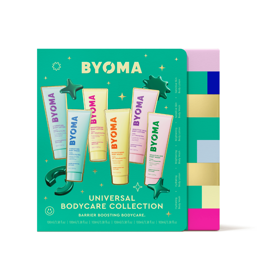 BYOMA Universal Bodycare Collection 3 BODY LOTIONS + 3 BODY WASHES