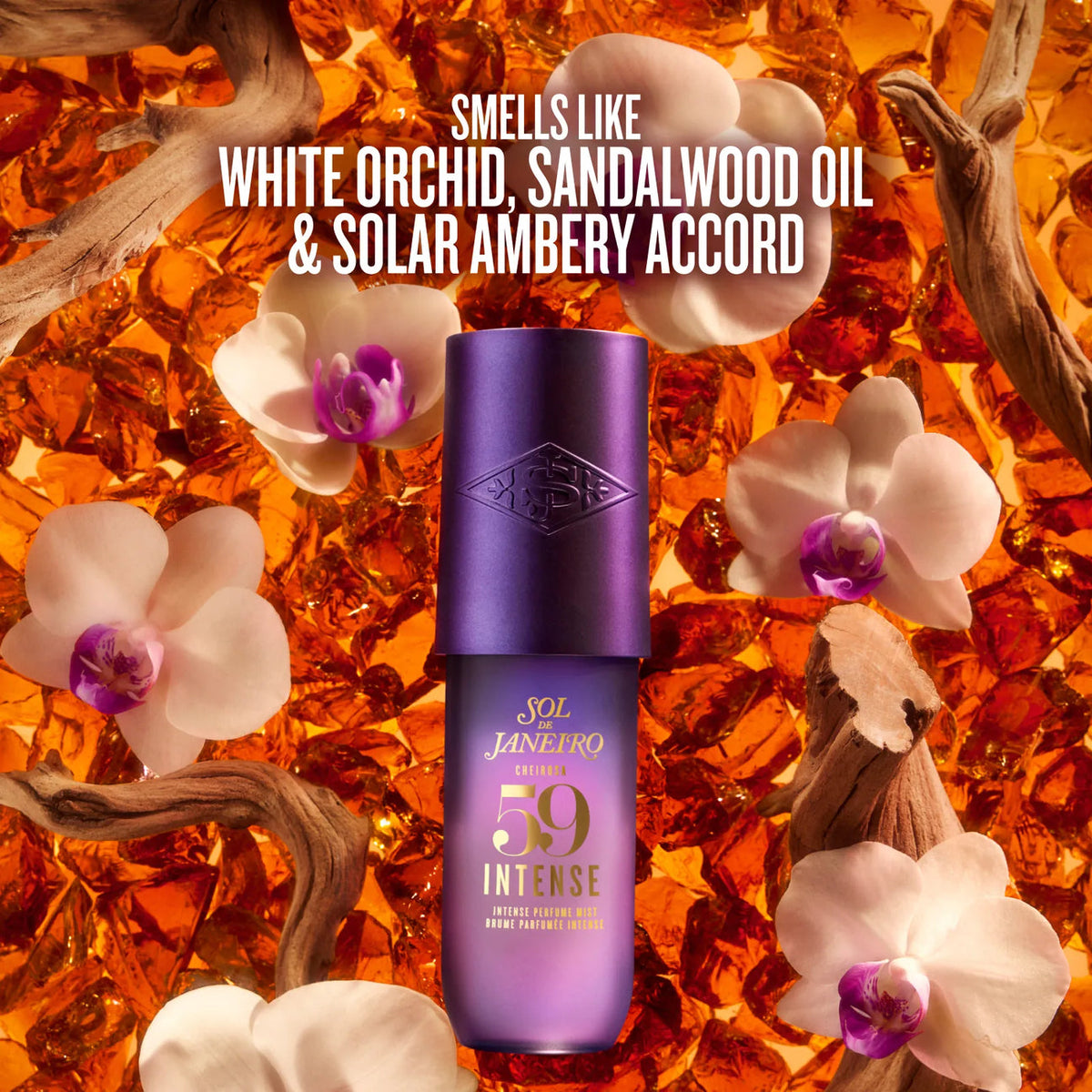 SOL DE JANEIRO Cheirosa 59 Intense Perfume MistA rich, long-lasting woody gourmand perfume mist in Cheirosa 59 scent 240mL