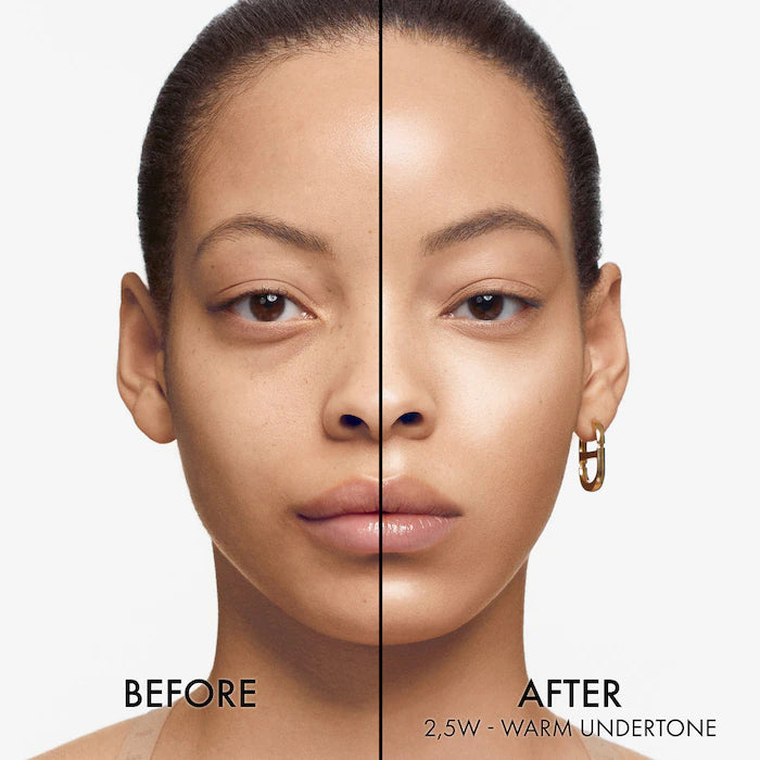 DIOR 
Forever Skin Glow Liquid Foundation 24HR Wear Color: 2.5W Warm - fair skin with warm tones