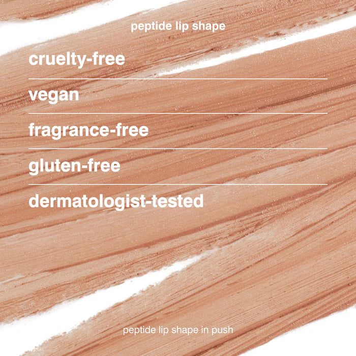 rhode 
Peptide Lip Shape Contouring Lip Shaper Color: Push - soft neutral beige