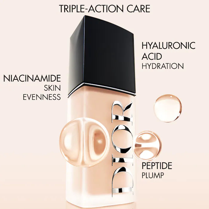 DIOR 
Forever Skin Wear Blurring Natural Matte Foundation - 24HR Ultra Wear Color: 3N Neutral - light to medium skin with neutral undertones