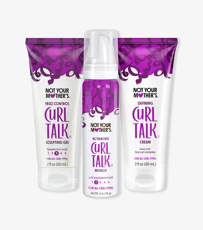 NOT YOUR MOTHER'S CURLS Curl Talk
Mini Styling Set