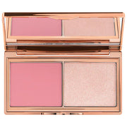 Charlotte Tilbury 
Mini Hollywood Blush & Glow Palette-Pink