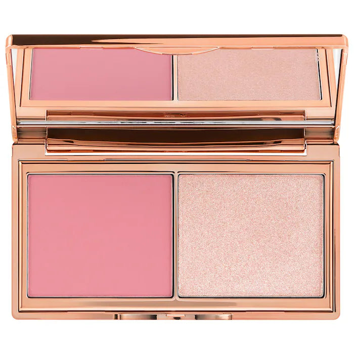 Charlotte Tilbury 
Mini Hollywood Blush & Glow Palette-Pink