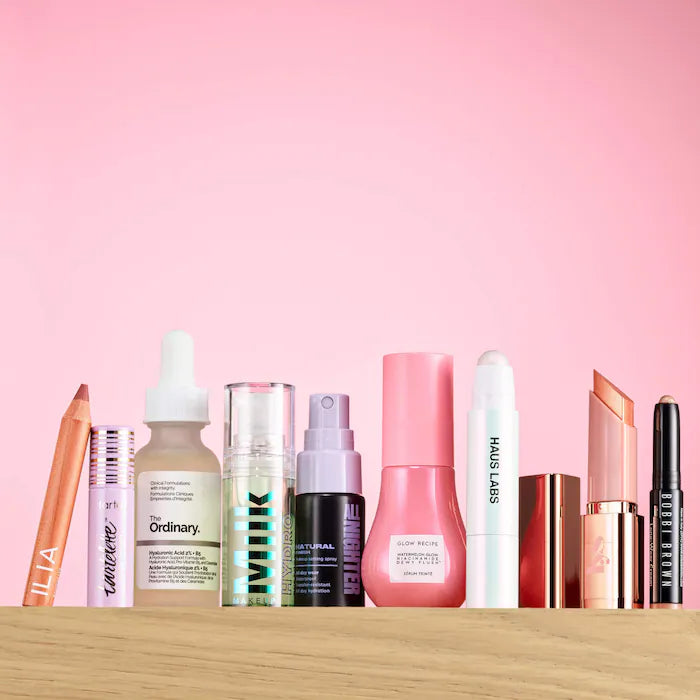 Sephora Favorites 
Gleamy Dreamy Makeup and Skincare Value Set