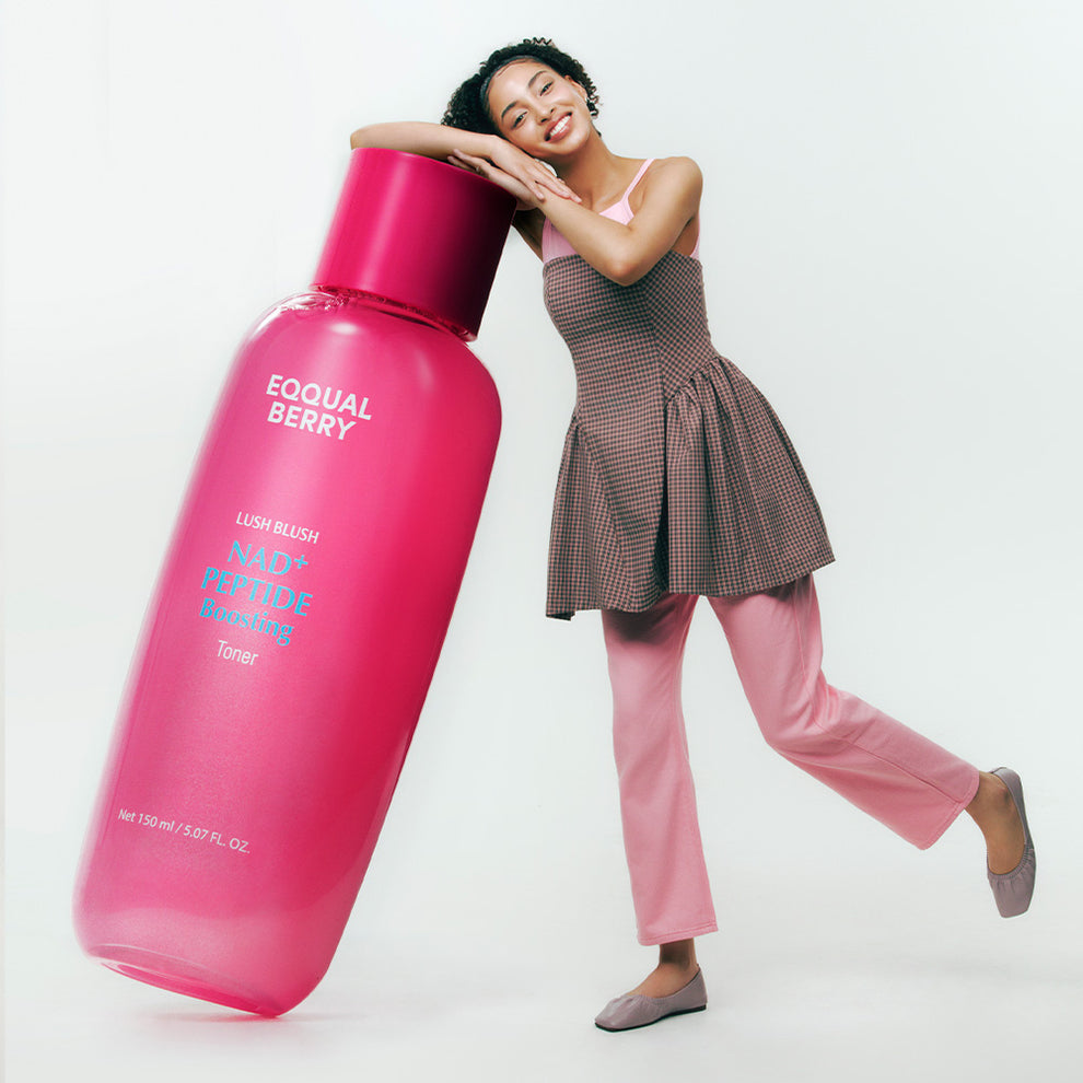 EQQUALBERRY NAD+ Peptide Boosting Toner
The First Step to Wake Up Skin Energy