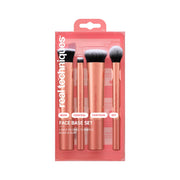 REAL TECHNIQUE Face Base Makeup Brush SetThe Real Techniques Face Base Set includes 4 face makeup brushes designed to stipple, blend and buff makeup for a seamless base.