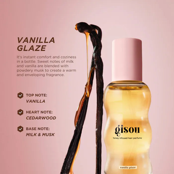 Gisou 
Mini Honey Infused Hair Perfume in Vanilla Glaze