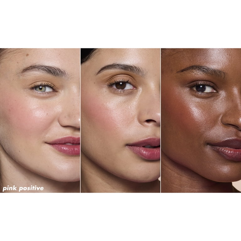 ELF Sheer For It Blush Tint, Buildable Stain For Lips + Cheeks Color: Pink Positive