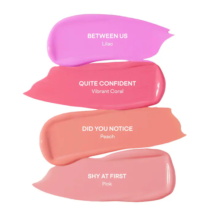 PATRICK TA 
Liquid Transition Brightening Blush Color: Quite Confident - vibrant coral