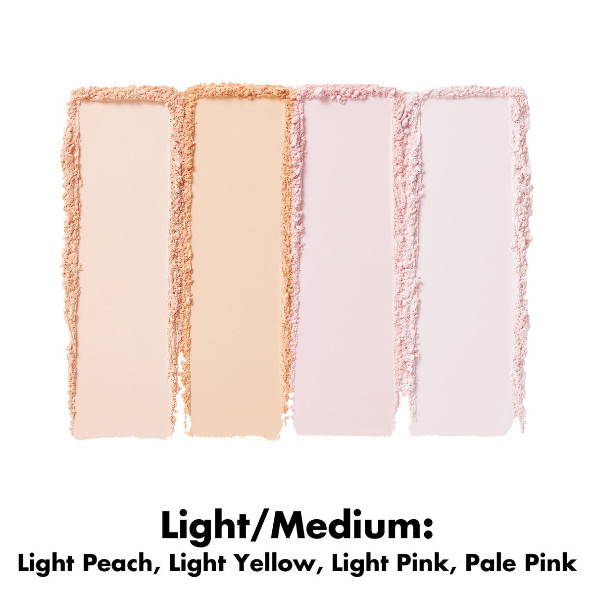 ELF Set It Bright Powder Quad Color: Light Medium