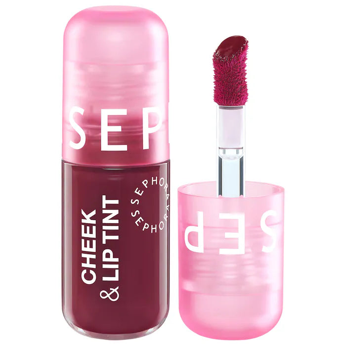 SEPHORA COLLECTION 
Cheek & Lip Long-Lasting Gel Tint Color: 01 Pink Splash - bright cool pink