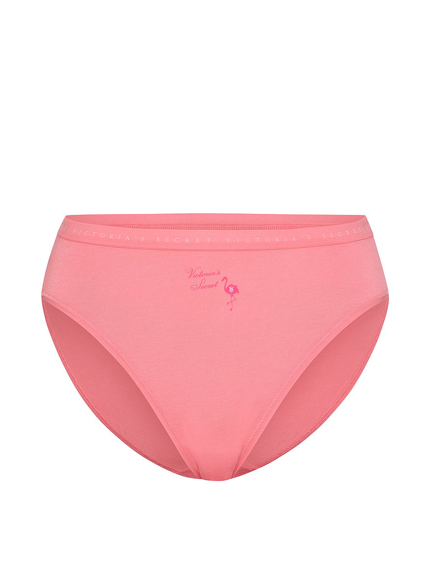 Victoria's Secret
Stretch Cotton High-Leg Brief Panty-Size: Small