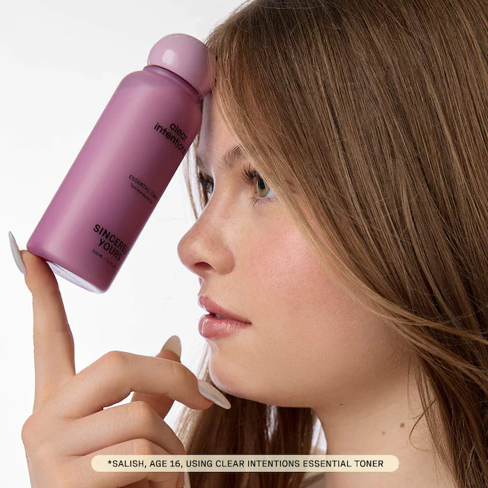 Sincerely Yours 
Clear Intentions Hydrating and Pore-Clarifying Essential Toner