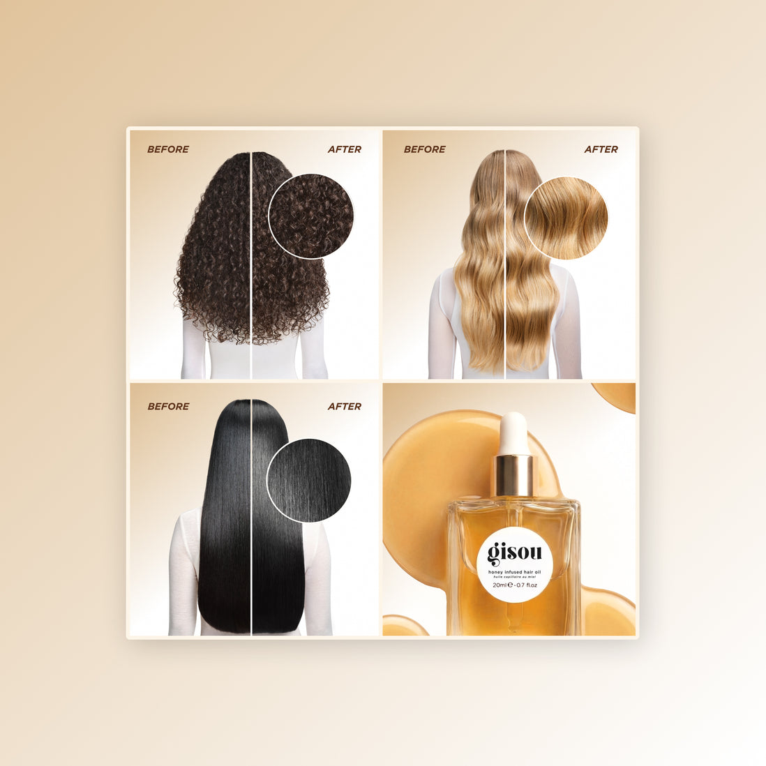 GISOU Instant Hair Therapy Duo