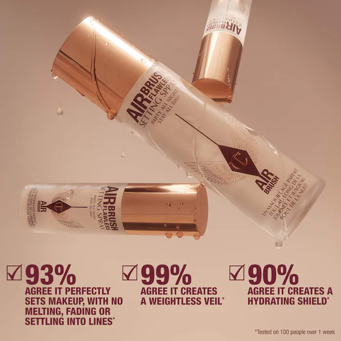 Charlotte Tilbury 
Airbrush Flawless Hydrating & Waterproof Setting Spray size 100mL