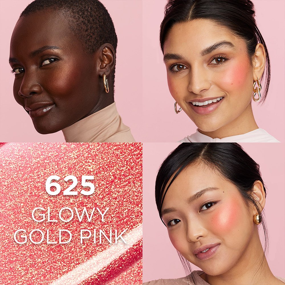 Loreal Lumi LE LIQUID BLUSH-625 Glowy Gold Pink