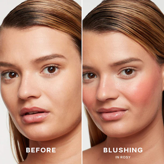 Saie 
Dew Blush Liquid Cream Blush-Color: Rosy - soft rose