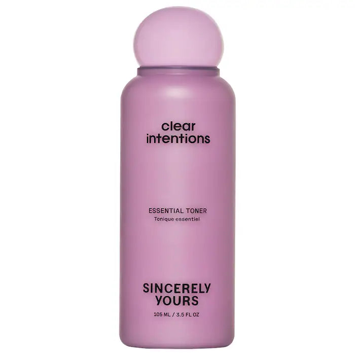 Sincerely Yours 
Clear Intentions Hydrating and Pore-Clarifying Essential Toner