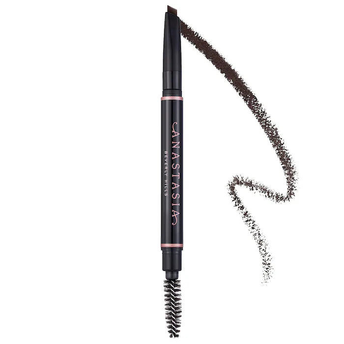 Anastasia Beverly Hills 
Brow Definer 3-in-1 Easy Define, Fill, & Detail Eyebrow Pencil. Color: Dark Brown
