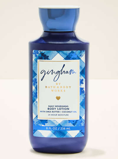 BATH & BODY WORKS Gingham 236Ml
Daily Nourishing Body Lotion