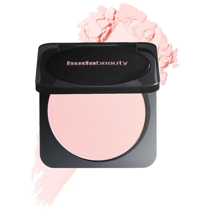 HUDA BEAUTY 
Easy Bake Airbrush Matte Pressed Setting Powder Color: Cherry Blossom Cake - ultra fair with cool undertones