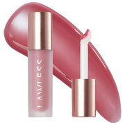 LAWLESS 
Forget The Filler Lip Plumper Line Smoothing Gloss-Color: Velvet - rosy mauve with plummy undertones