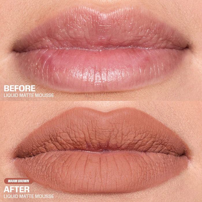 HUDA BEAUTY 
Liquid Matte Mousse Soft Blur Lip Cream