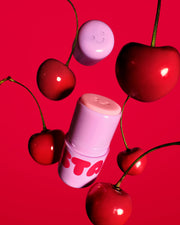 star face balm cherry charm
soothes. moisturizes. hydrates.ultra-cute lip balm in collectible flavors