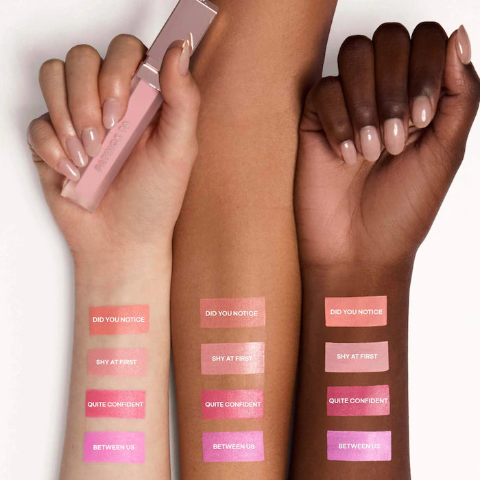 PATRICK TA 
Liquid Transition Brightening Blush
467 Color: Did You Notice - peachNew
