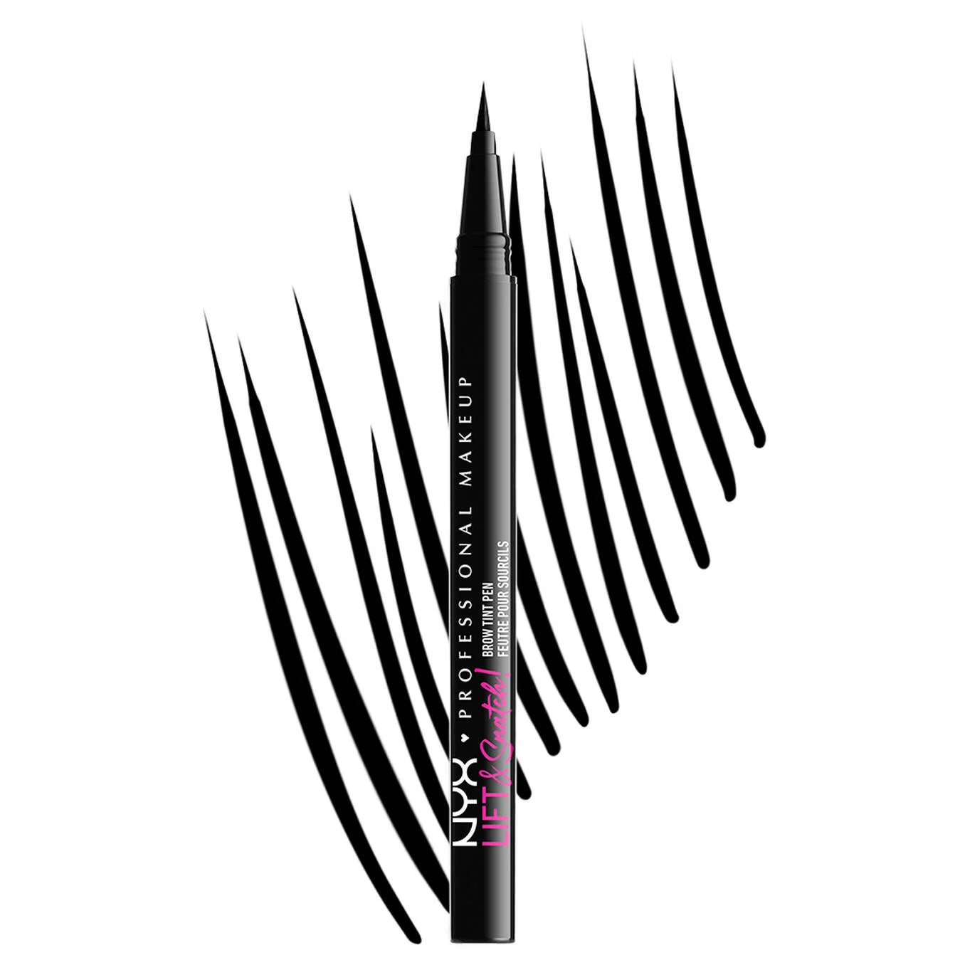 NYX LIFT & SNATCH! BROW TINT PEN
Micro-brush tinted eyebrow pen