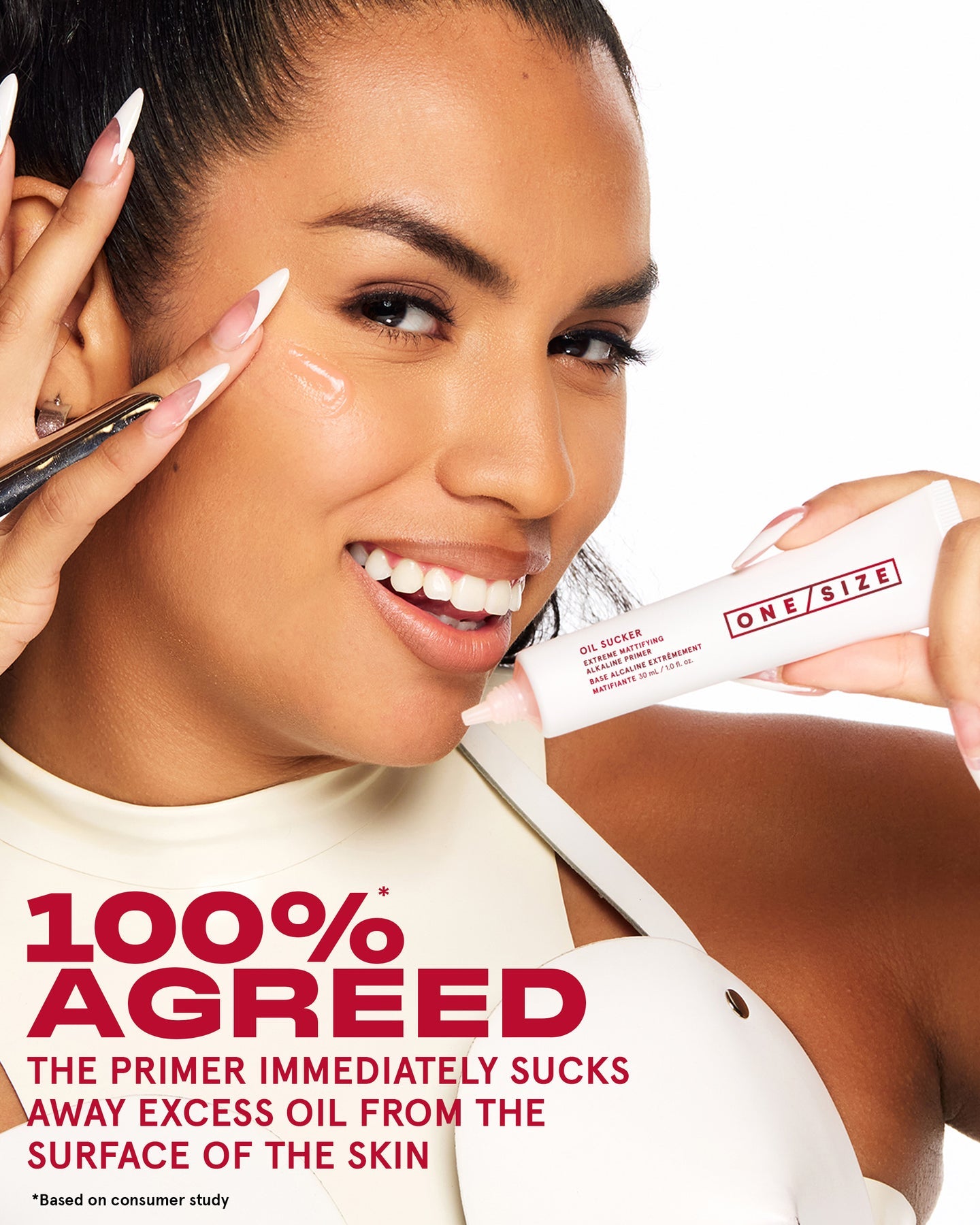 ONE SIZE Oil Sucker
Extreme Mattifying Alkaline Primer 30mL