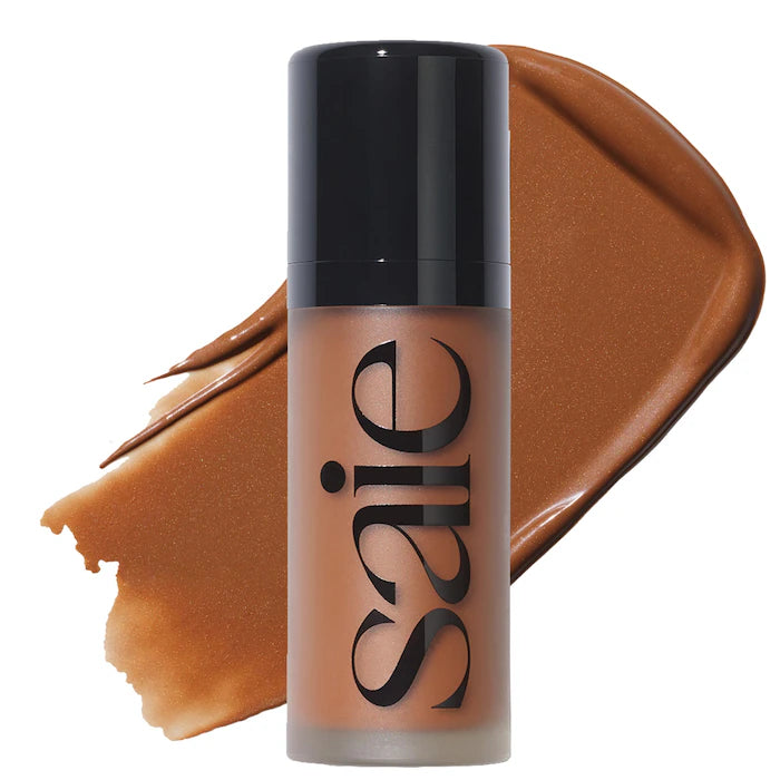 Saie 
Dew Bronze Soft-Focus Sculpting Liquid BronzerColor: Color: Swim - light - medium to tan with warm undertones