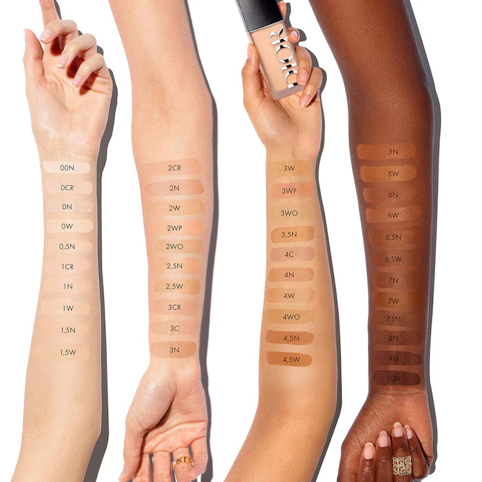 DIOR 
Forever Skin Wear Blurring Natural Matte Foundation - 24HR Ultra Wear Color: 1.5N Neutral - light skin with neutral tones