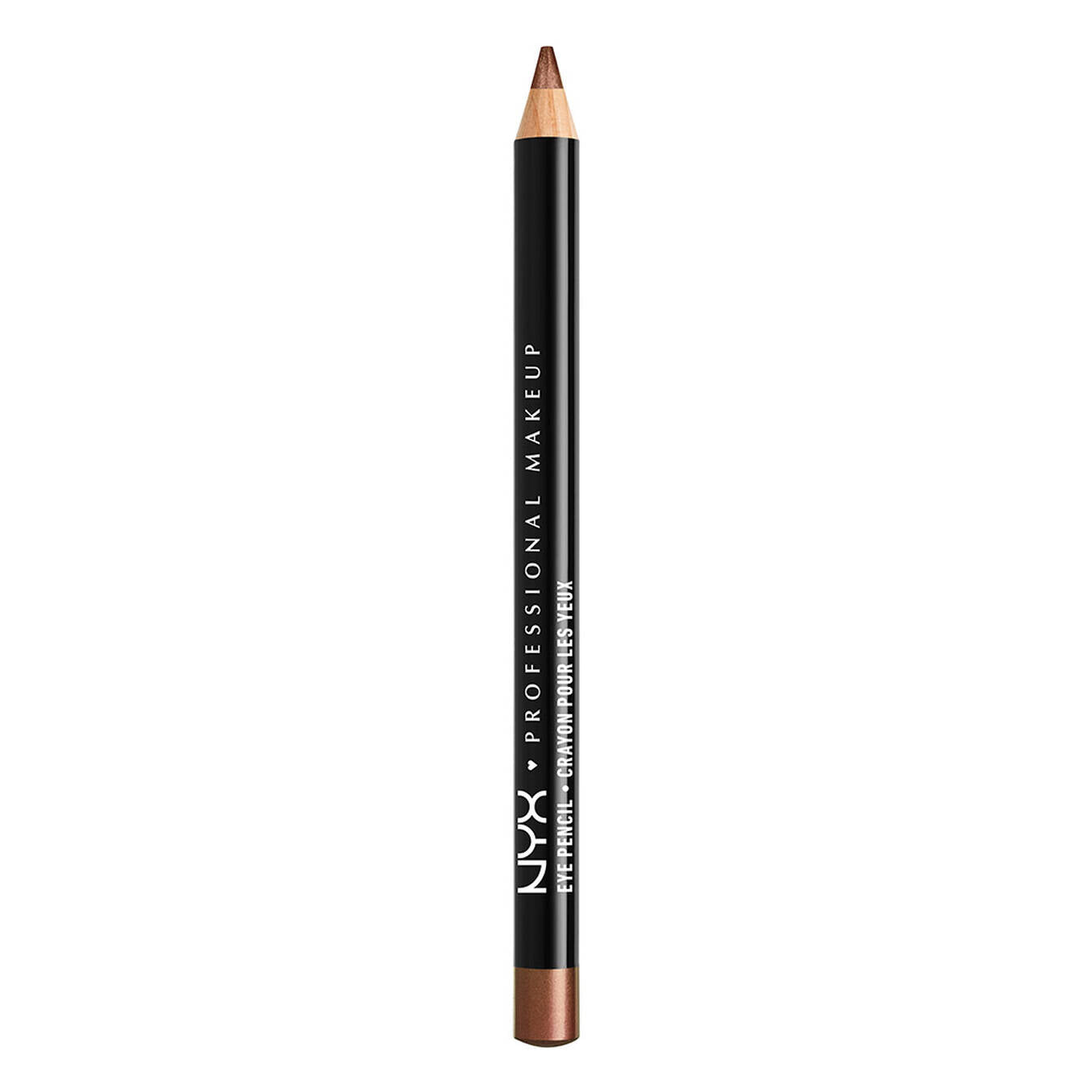 NYX EYELINER Slim Eye Pencil Creamy Eyeliner Pencil- color cafe