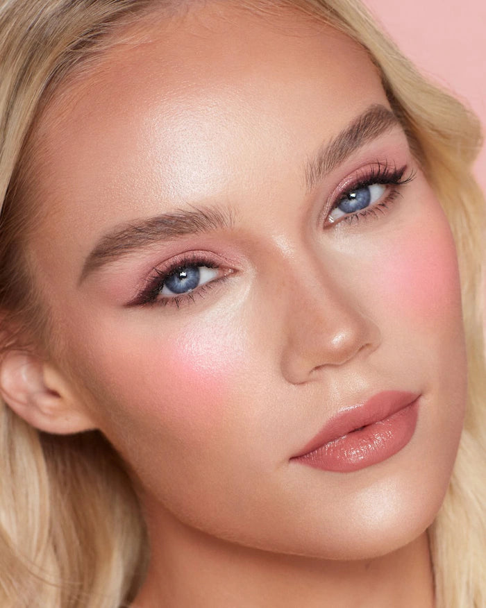 Charlotte Tilbury 
Matte Beauty Blush Wand Color: Pink Pop - matte pink