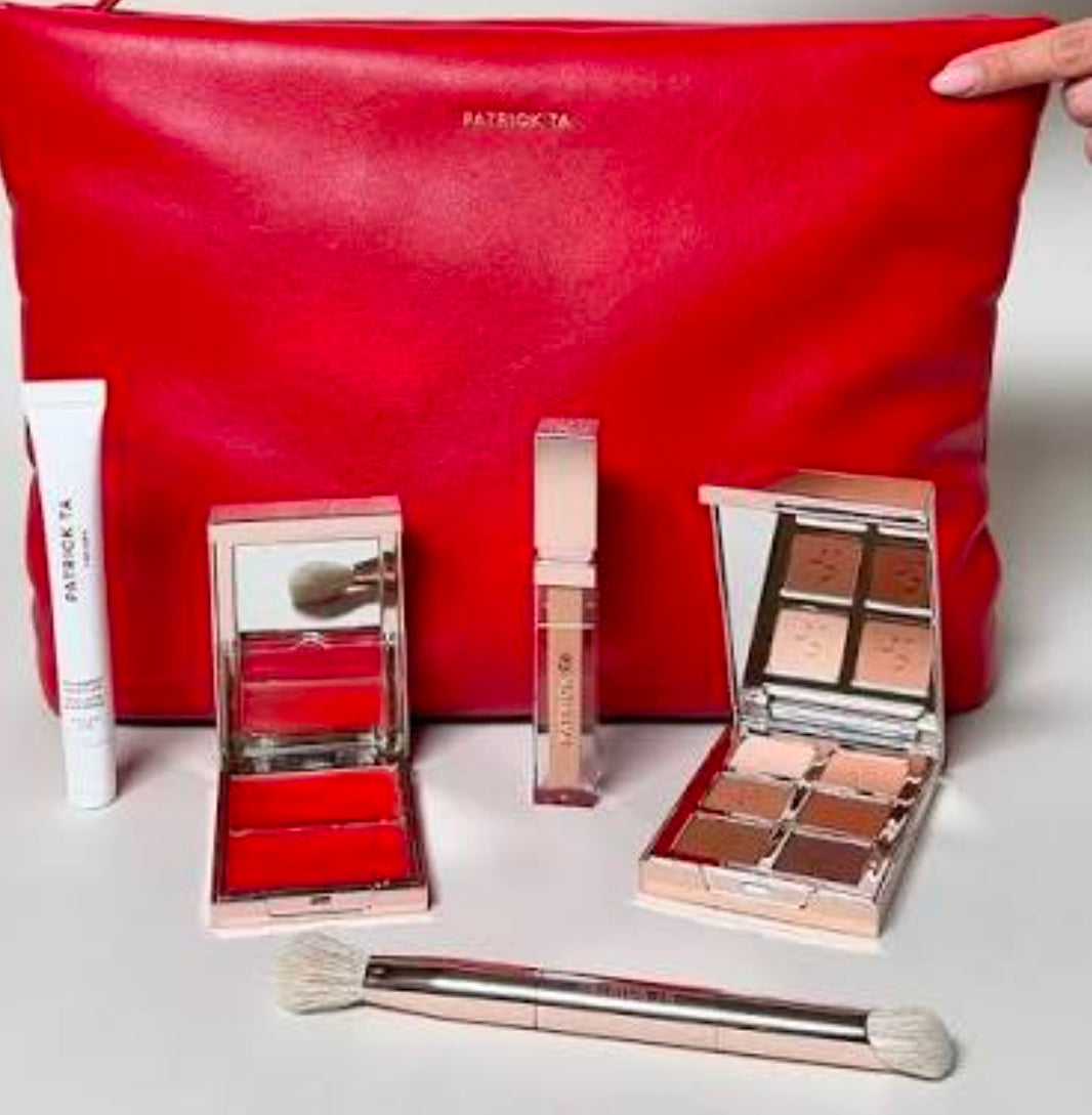 PATRIC  TA Clutch Color: Strawberry
