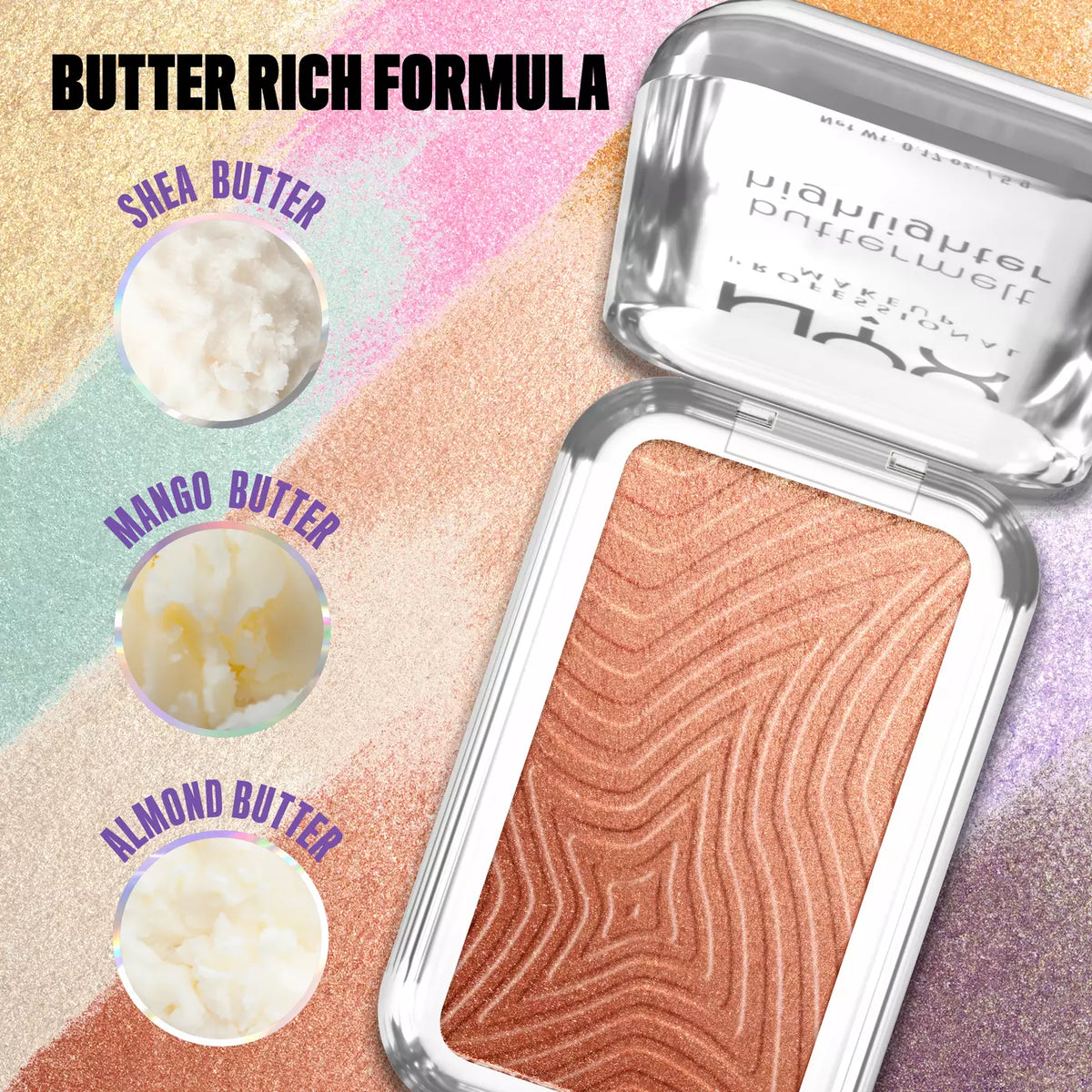 NYX BUTTERMELT HIGHLIGHTER Color: Butta in  Bronze