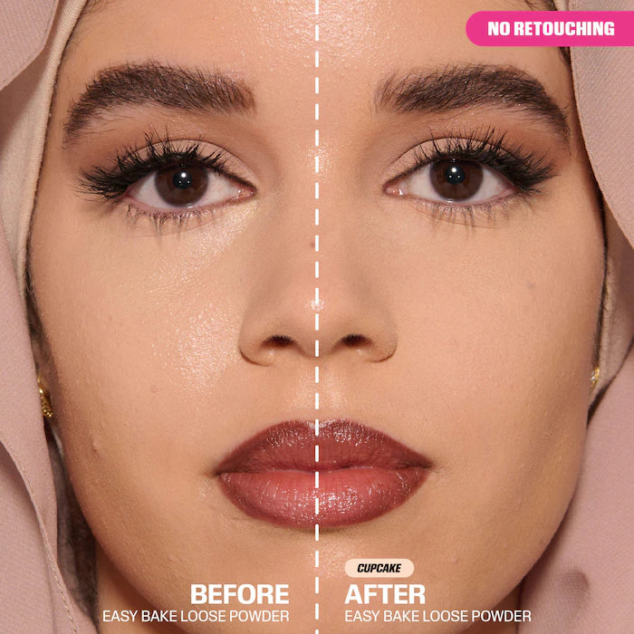 HUDA BEAUTY EASY BAKE LOOSE BAKING AND SETTING POWDER-CUPCAKE