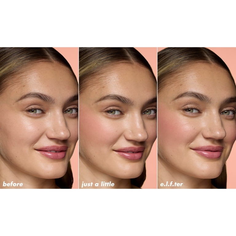 ELF Soft Glam Cream Blush Color: Muted Mauve