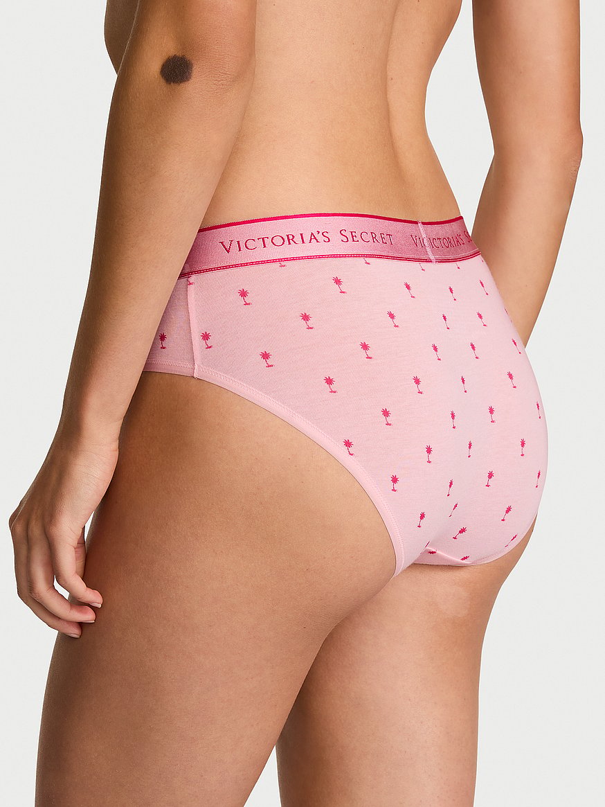 Victoria's Secret
Women's Panties
Cotton
Sheer Heritage Shimmer Hiphugger Panty