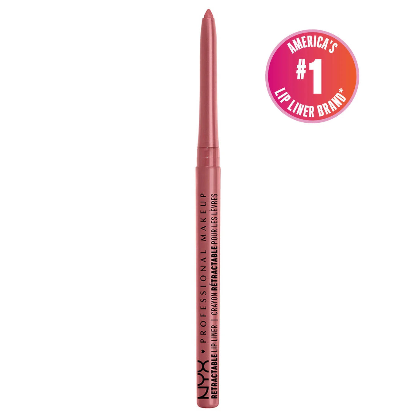 Nyx Retractable Lip Liner
Twist-up Lip Pencil-color: nude pink