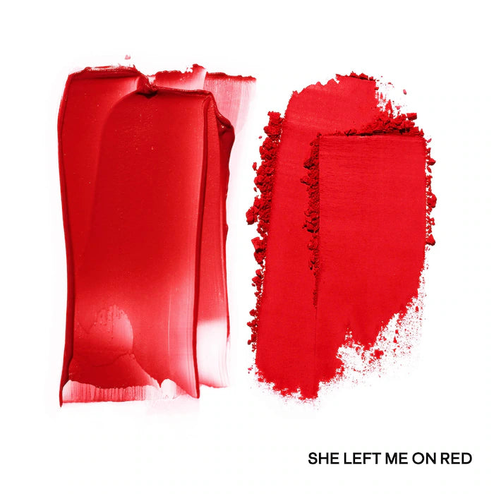 PATRICK TA 
Major Headlines Double-Take Crème & Powder Blush Duo Color: She Left Me On Red - warm vivid red