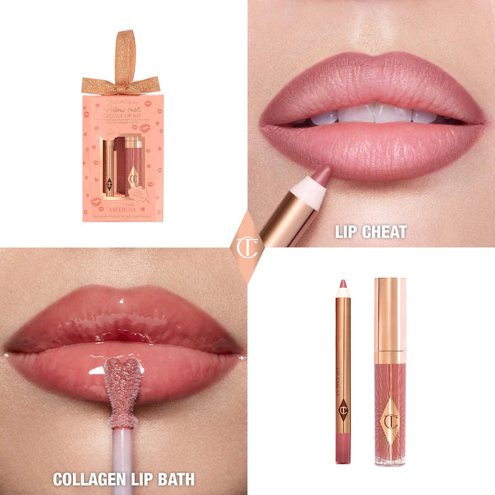 Charlotte Tilbury 
Mini Pillow Talk Glossy Lip Duos