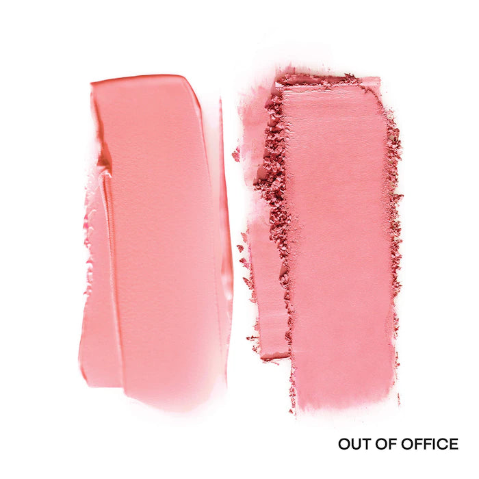 PATRICK TA 
Major Headlines Double-Take Crème & Powder Blush Duo Color: Out Of Office - cool pink